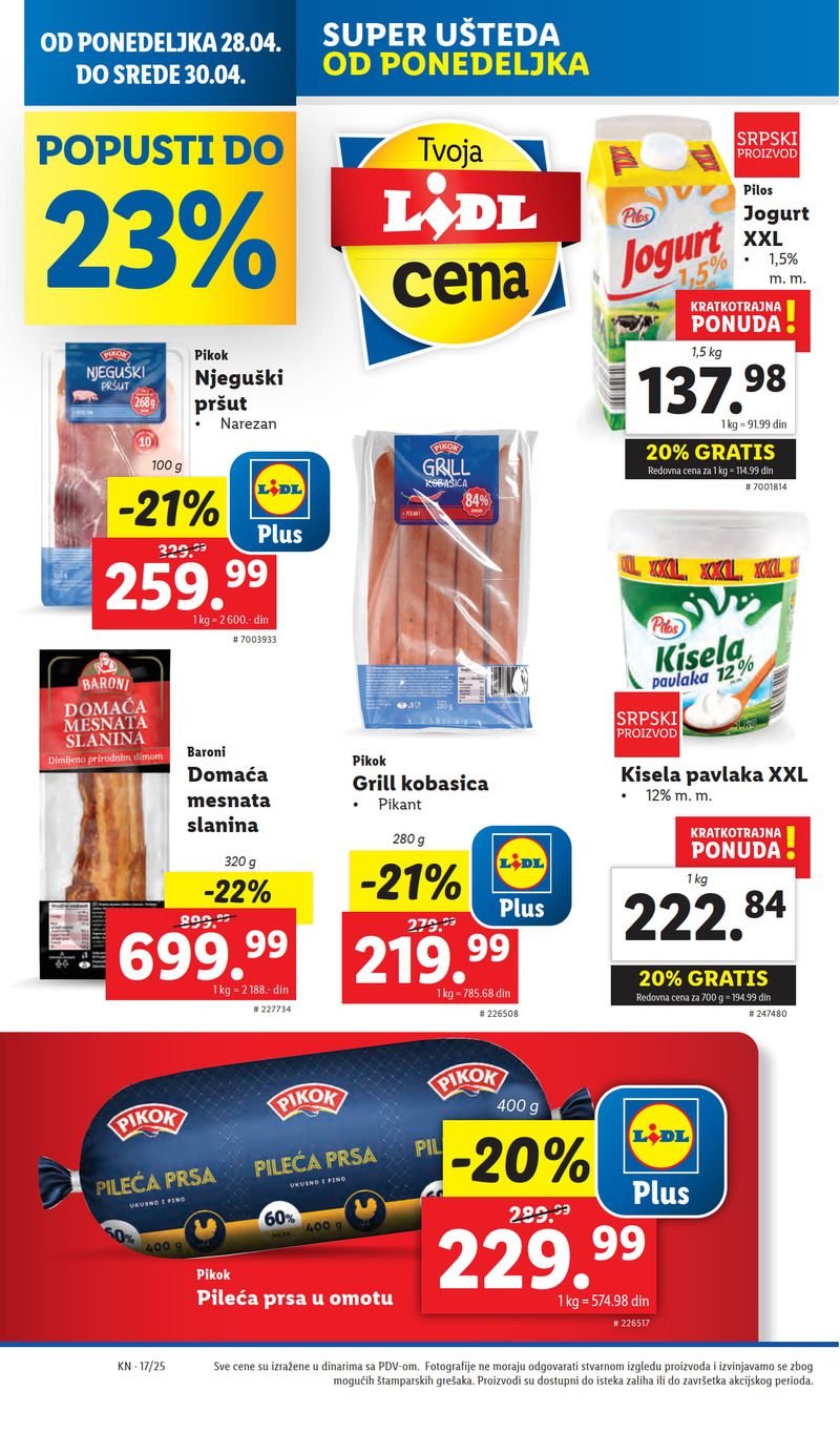 Lidl katalog akcija