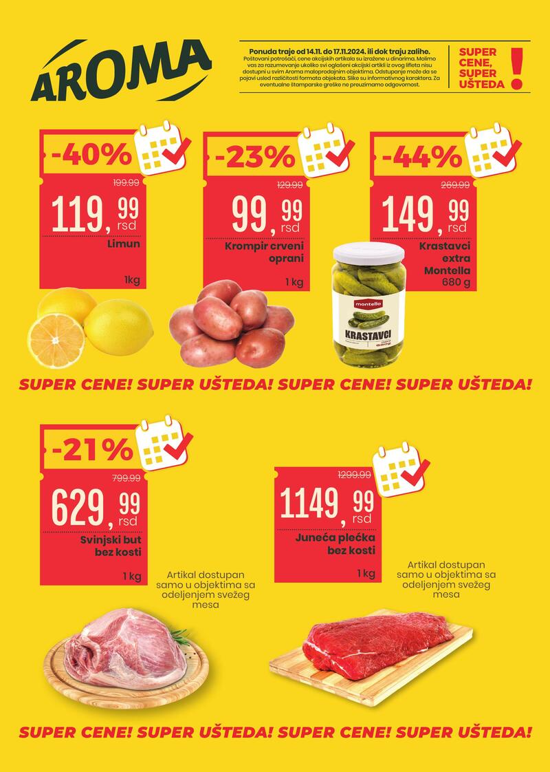 Aroma Market katalog vikend akcija