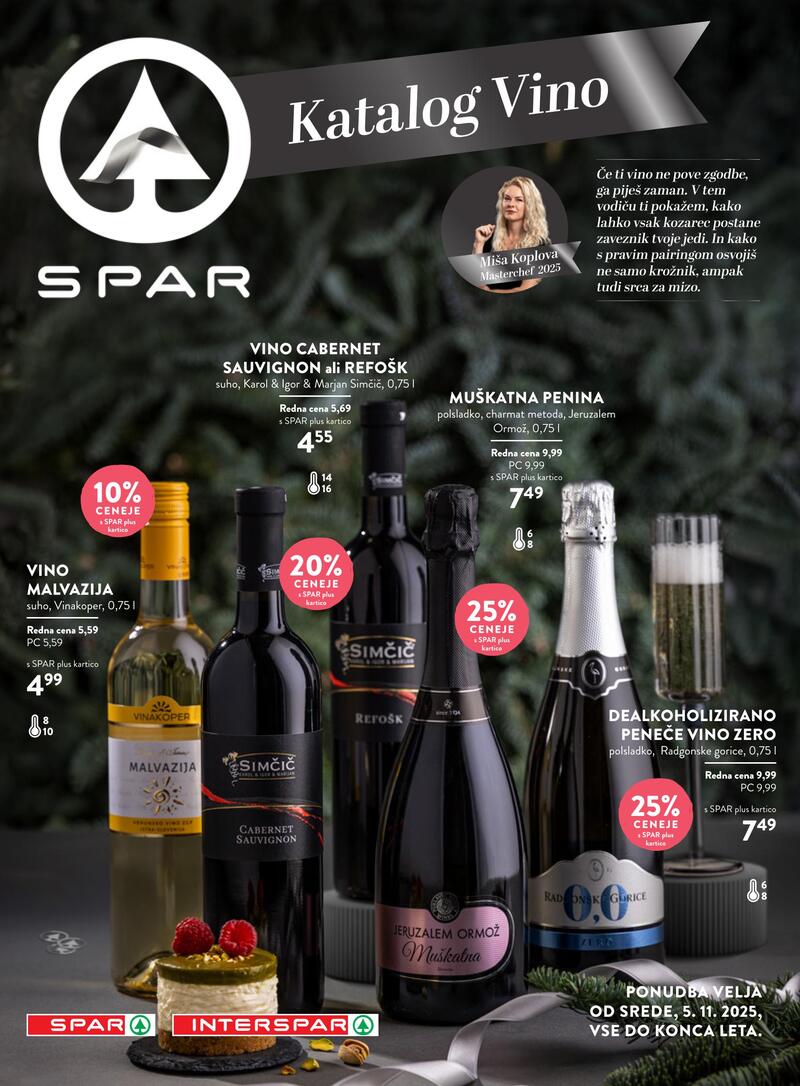 Spar katalog vino