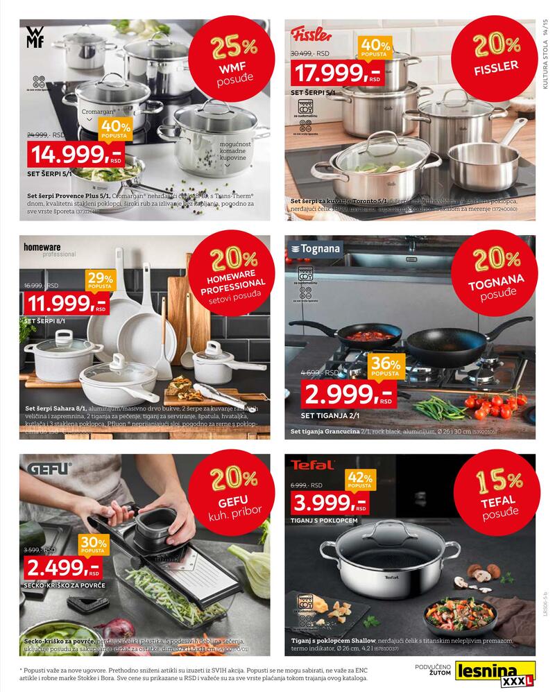 Lesnina XXXL katalog akcija