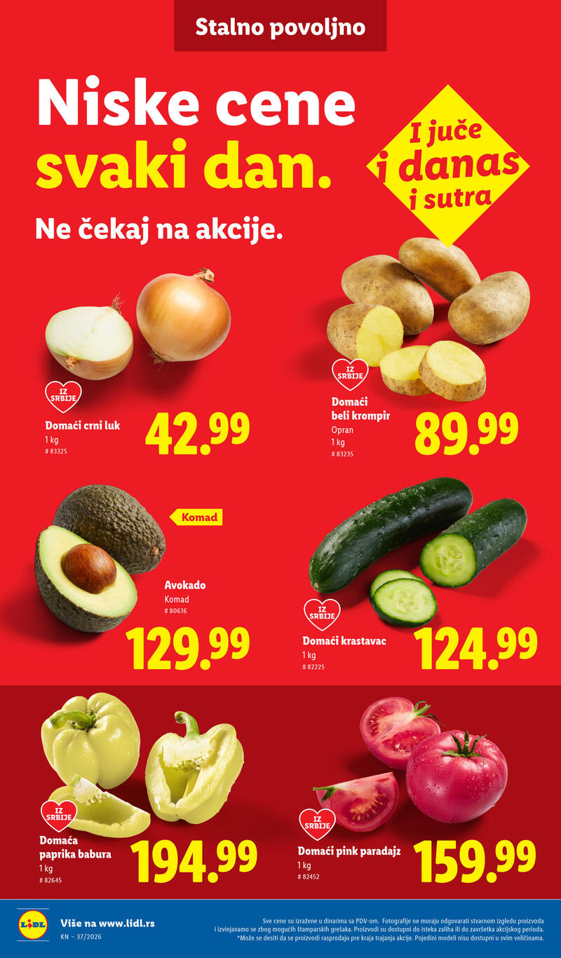 Lidl katalog akcija