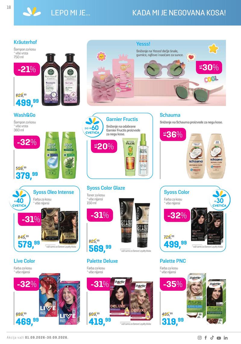 Lilly Drogerie katalog akcija