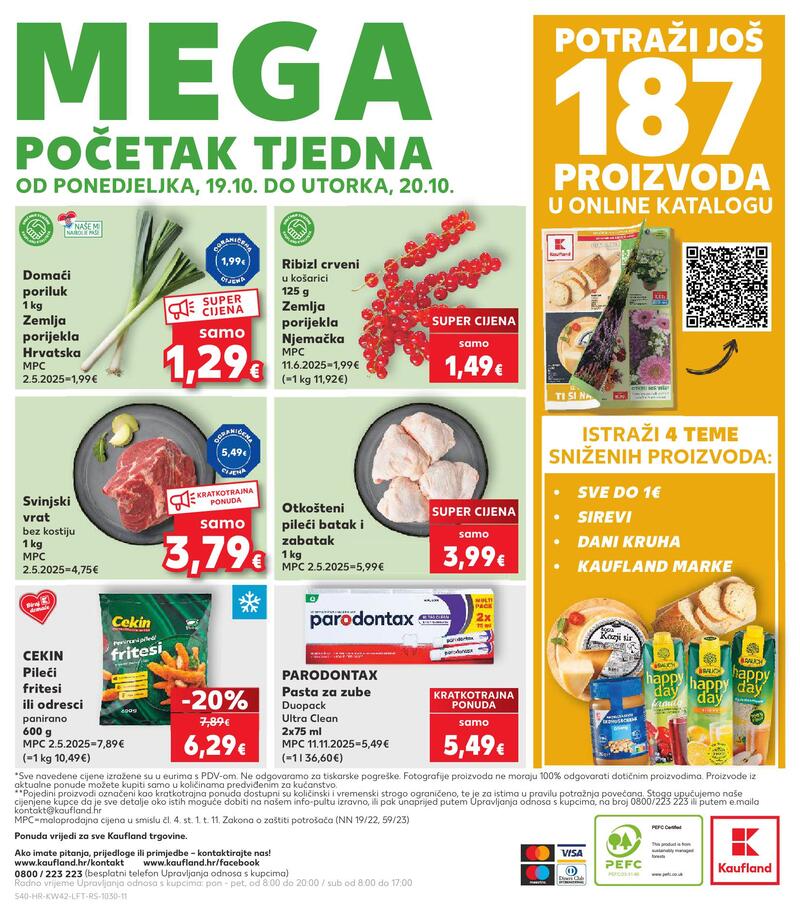 Kaufland katalog - Prehrambeni proizvodi