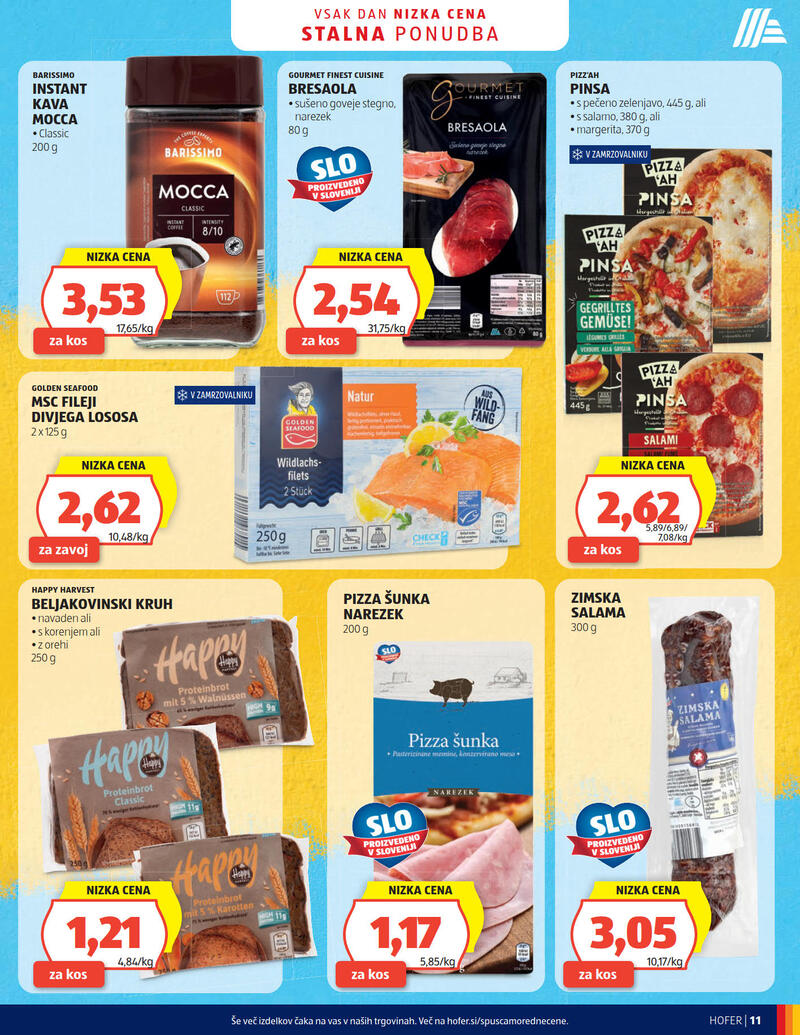 Hofer katalog - Tedenska akcija