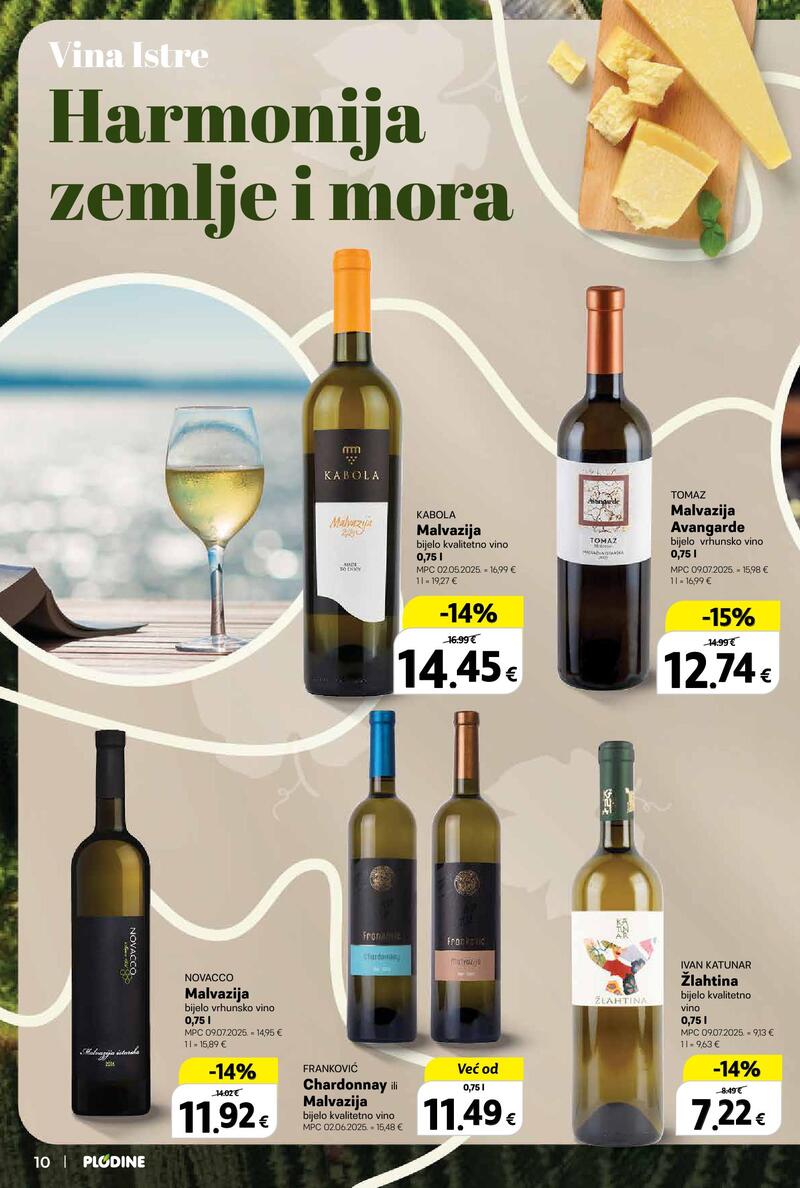 Plodine katalog vina i delicije