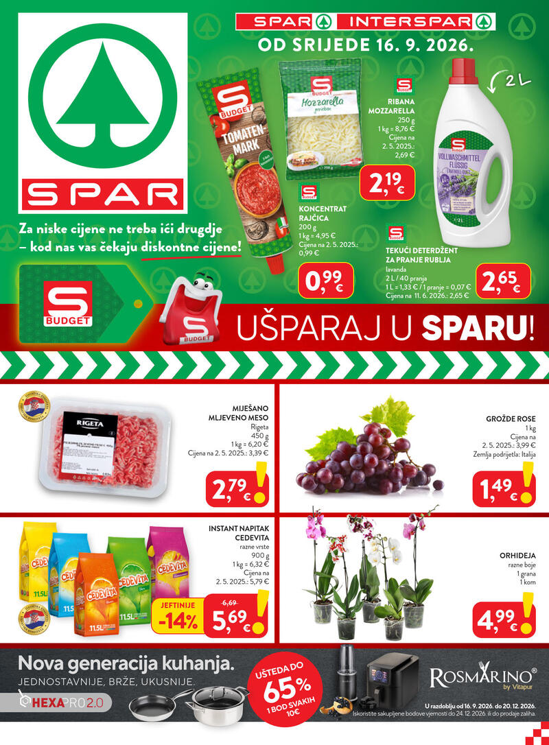 Spar katalog akcija Kataloška akcija