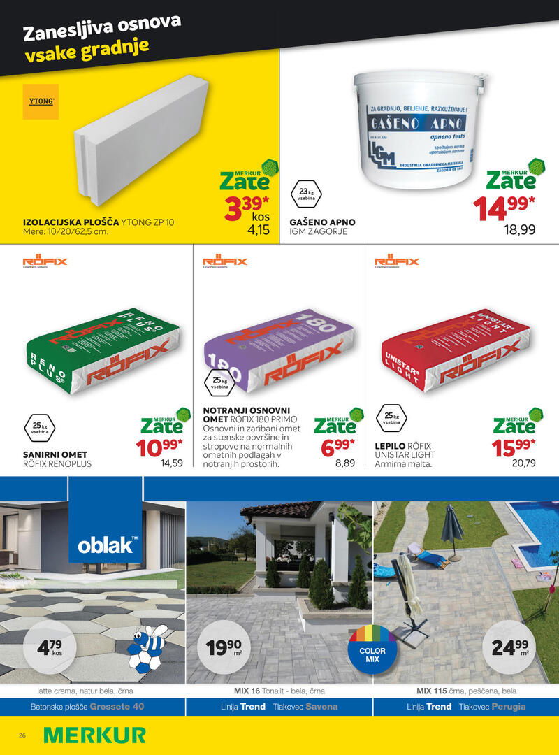Merkur akcijski katalog