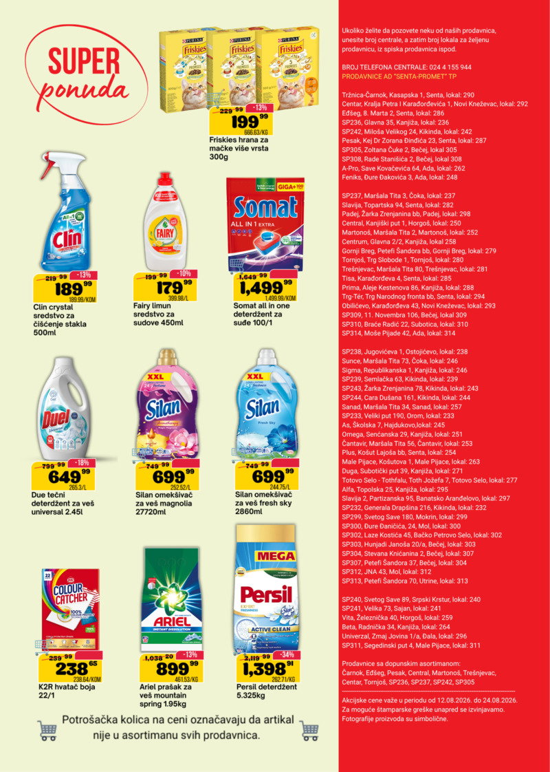 Senta Promet katalog akcija