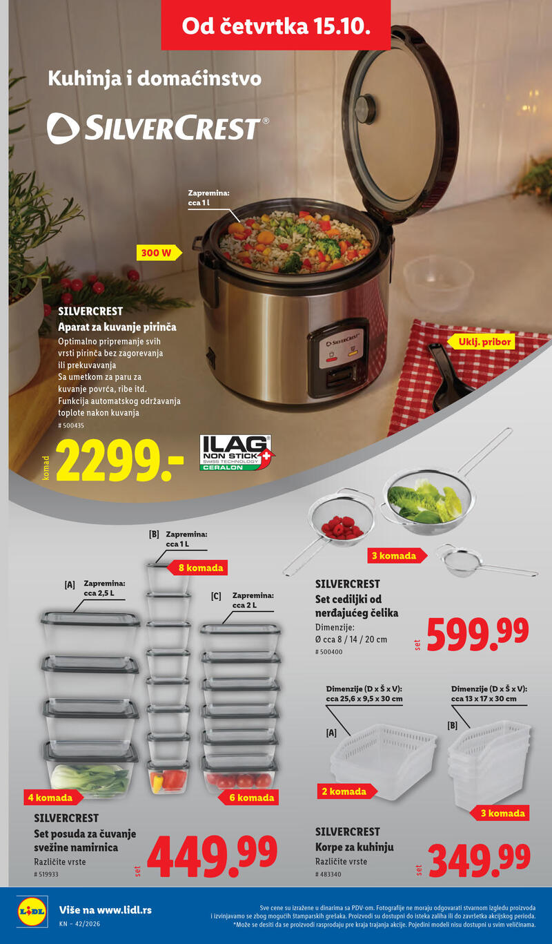Lidl katalog - Nedeljna akcija