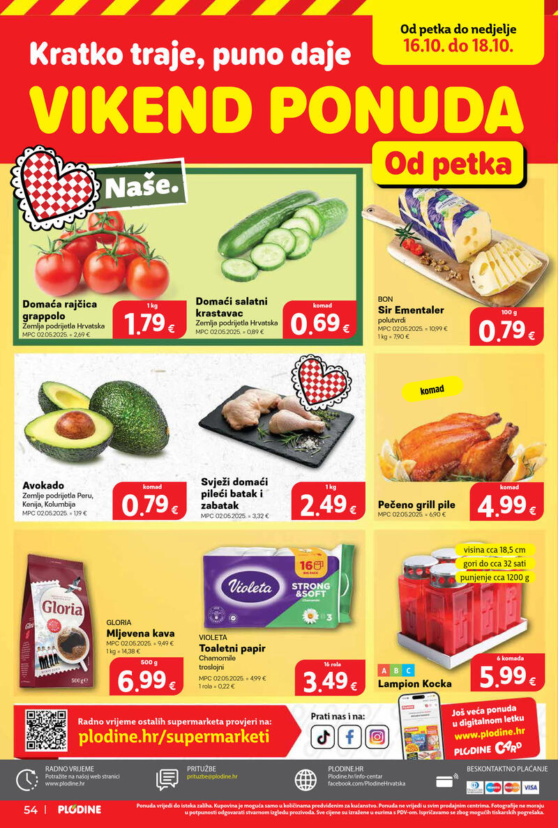 Plodine katalog - Tjedna akcija