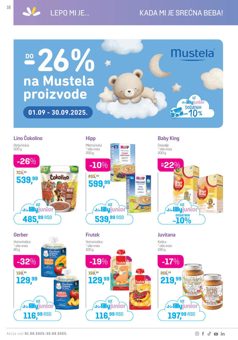 Lilly Drogerie katalog akcija