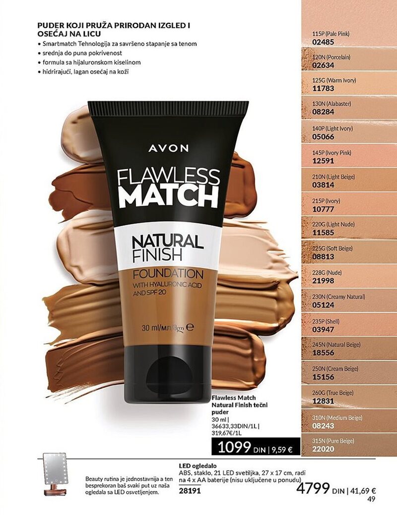 Avon katalog akcija