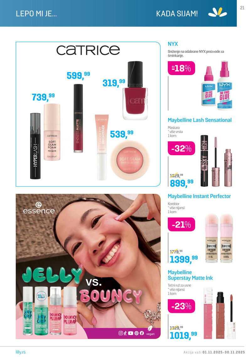Lilly Drogerie katalog akcija