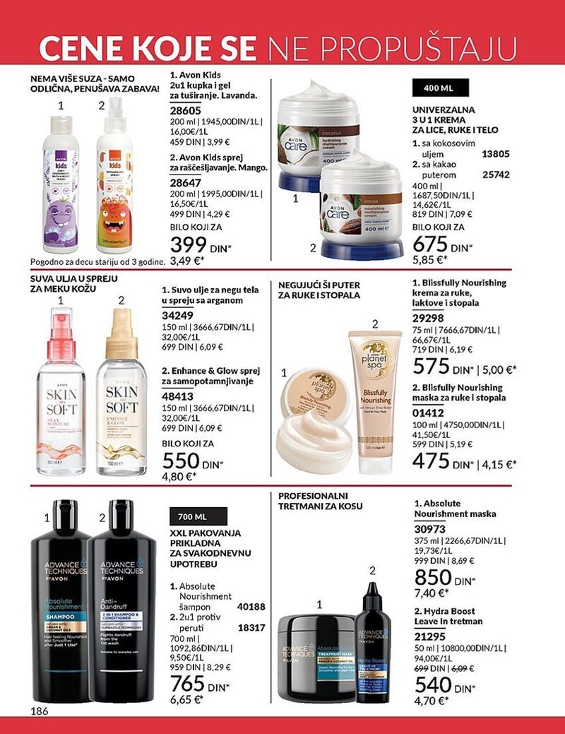 Avon katalog akcija