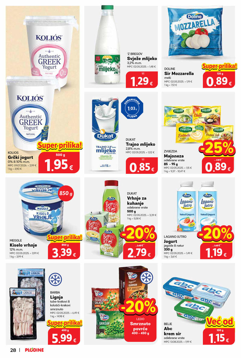 Plodine katalog - Tjedna akcija