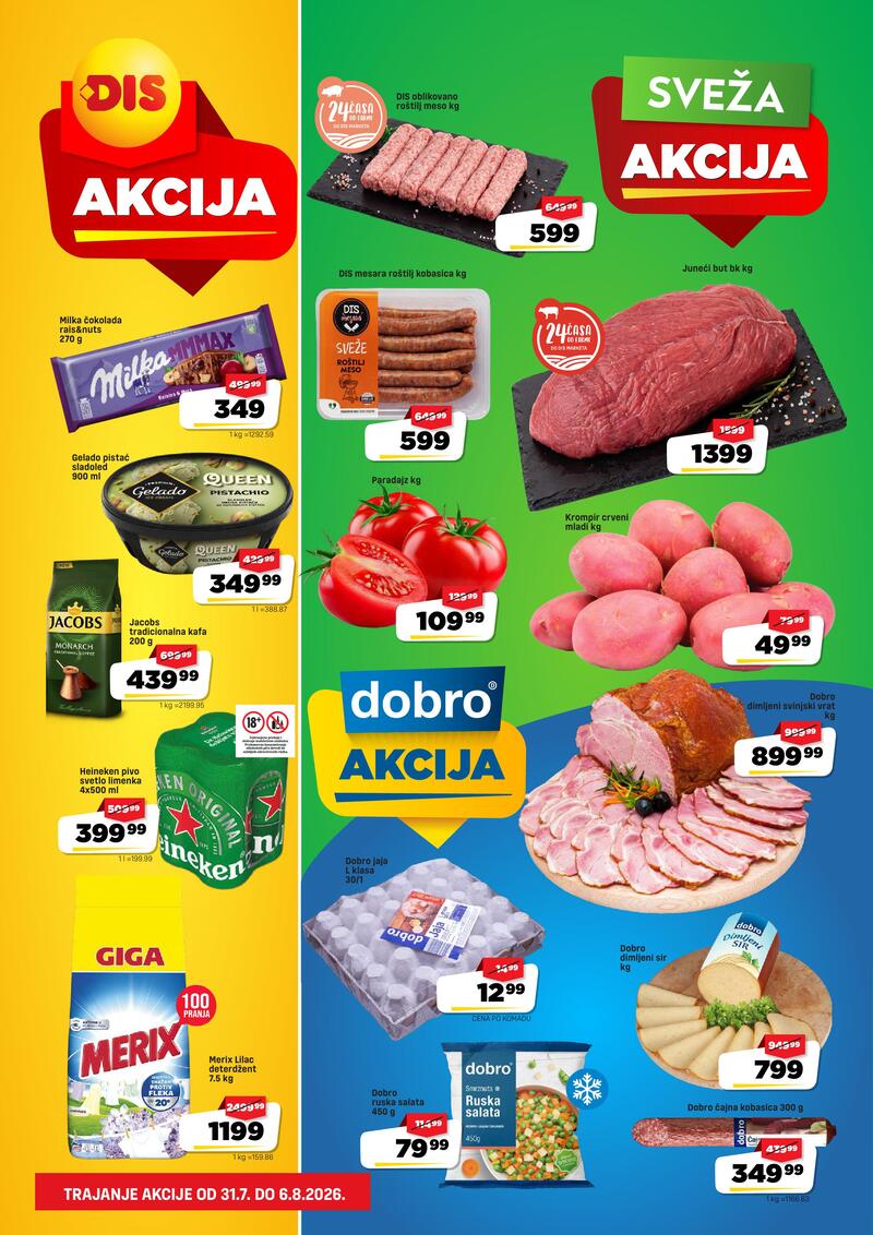 DIS Market katalog akcija Nedeljna akcija