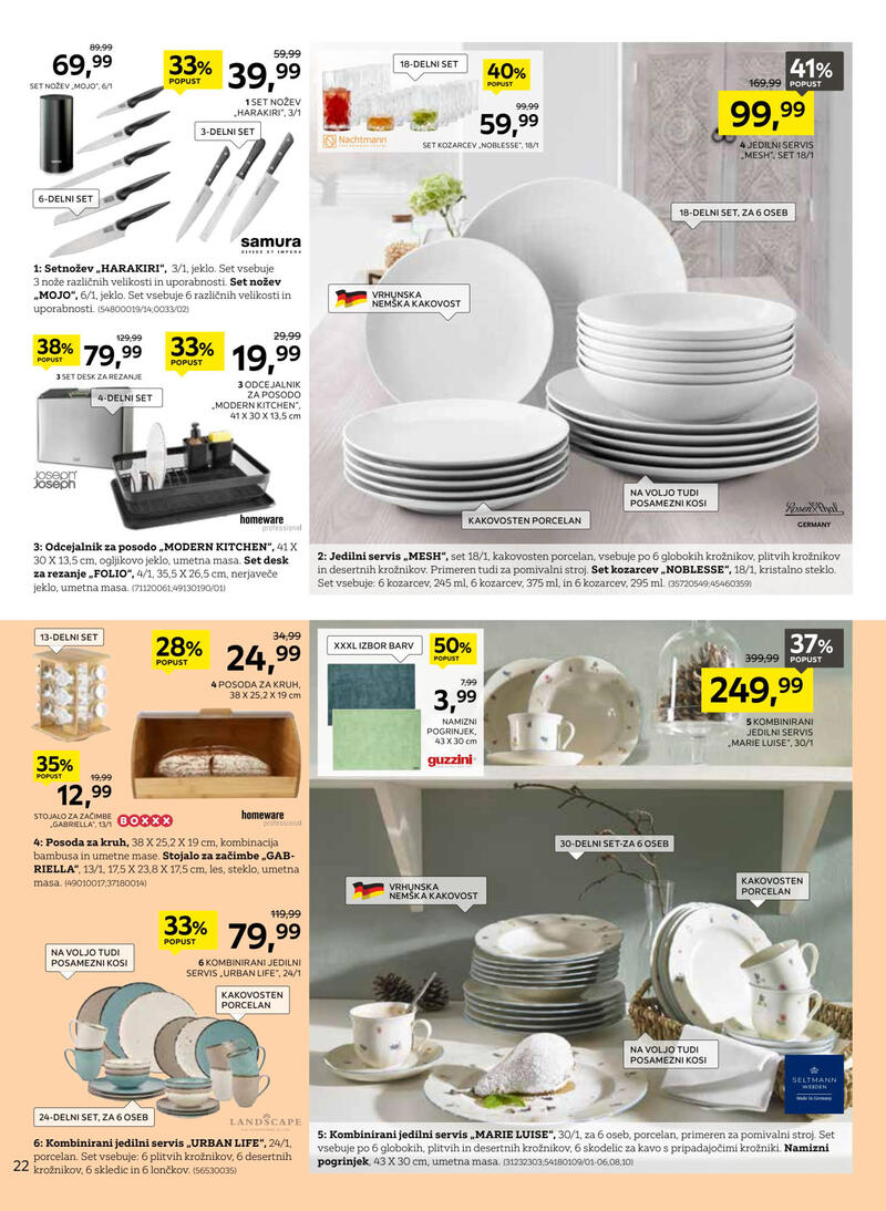 Lesnina XXXL katalog - Jesen najboljših cen