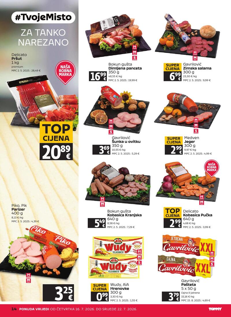 Tommy akcijski katalog