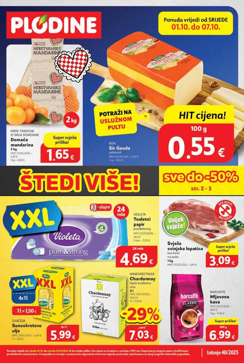 Plodine kataloška akcija