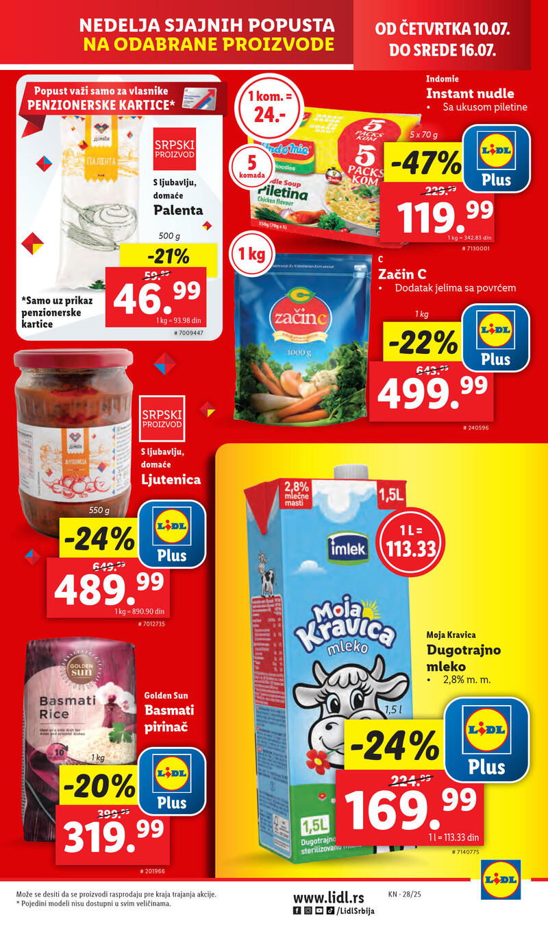 Lidl katalog akcija