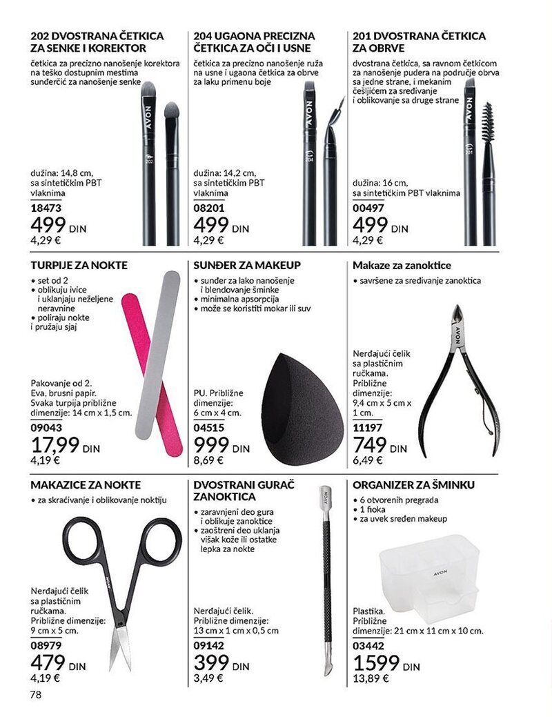 Avon katalog akcija