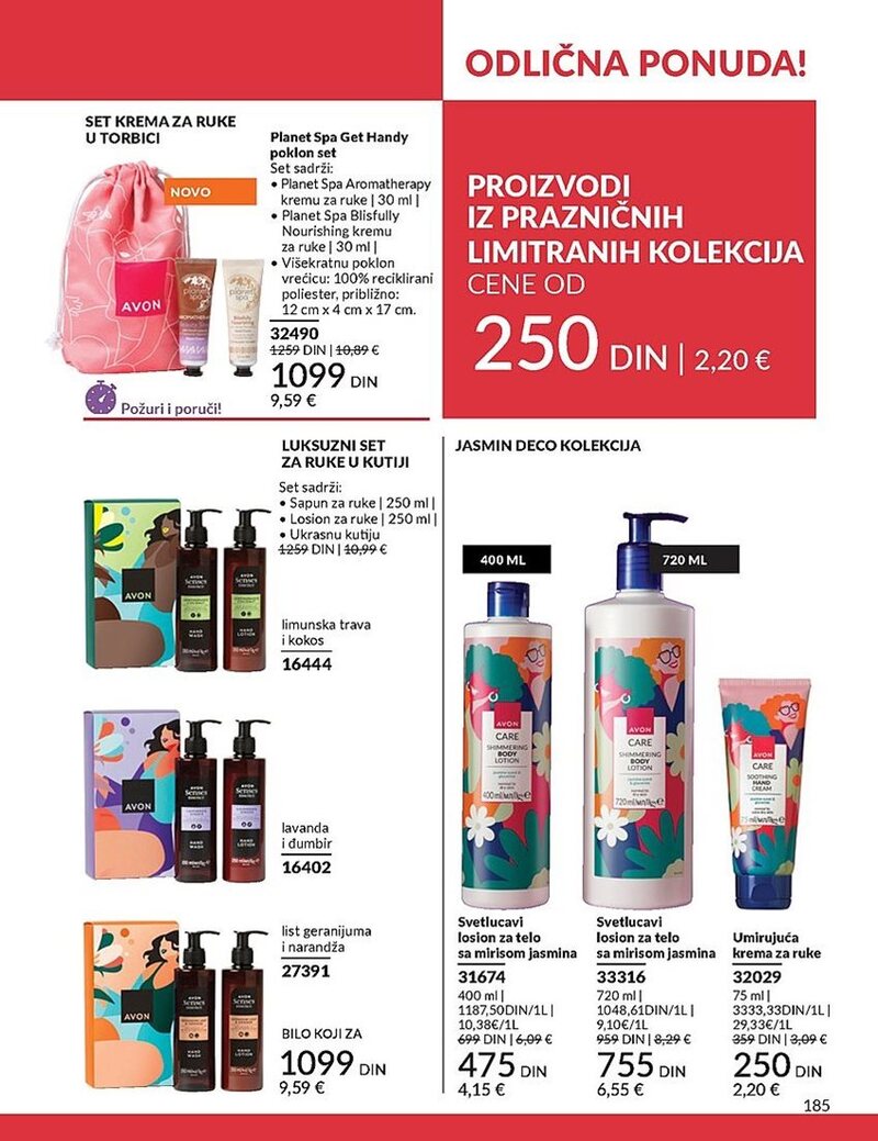 Avon katalog akcija