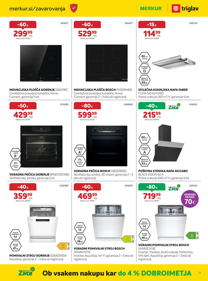 Merkur akcijski katalog