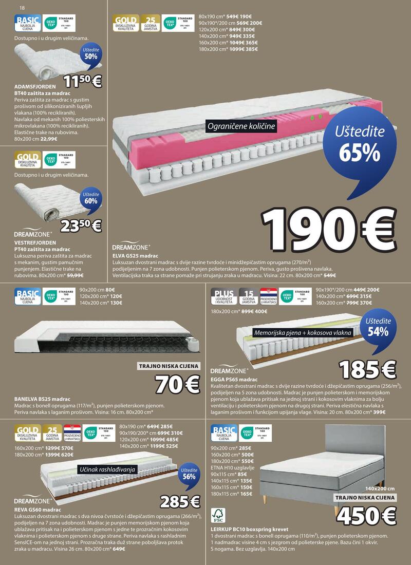 JYSK katalog namještaj