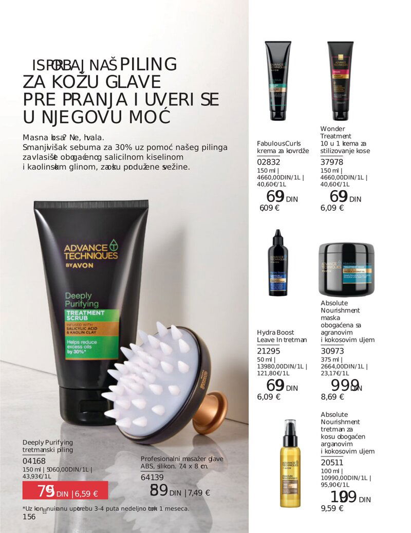 Avon katalog akcija