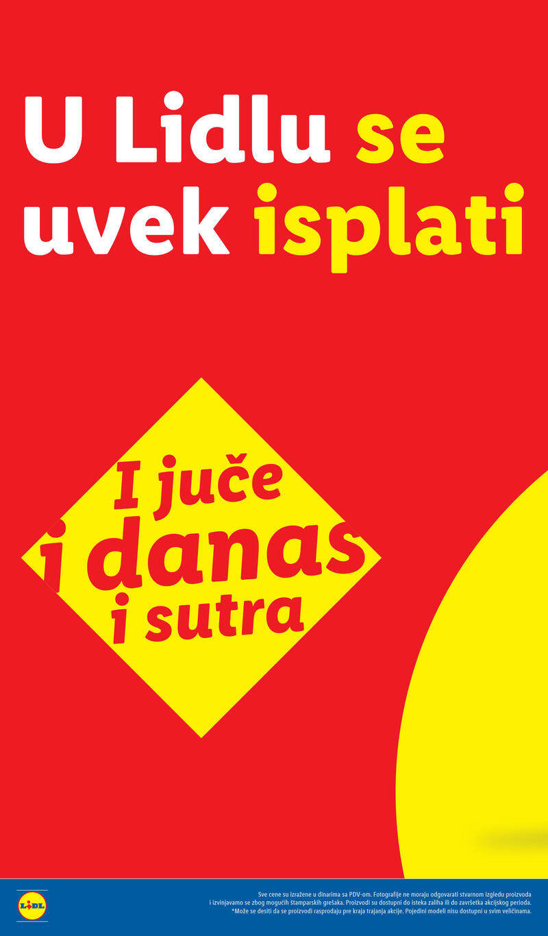 Lidl katalog akcija neprehrana