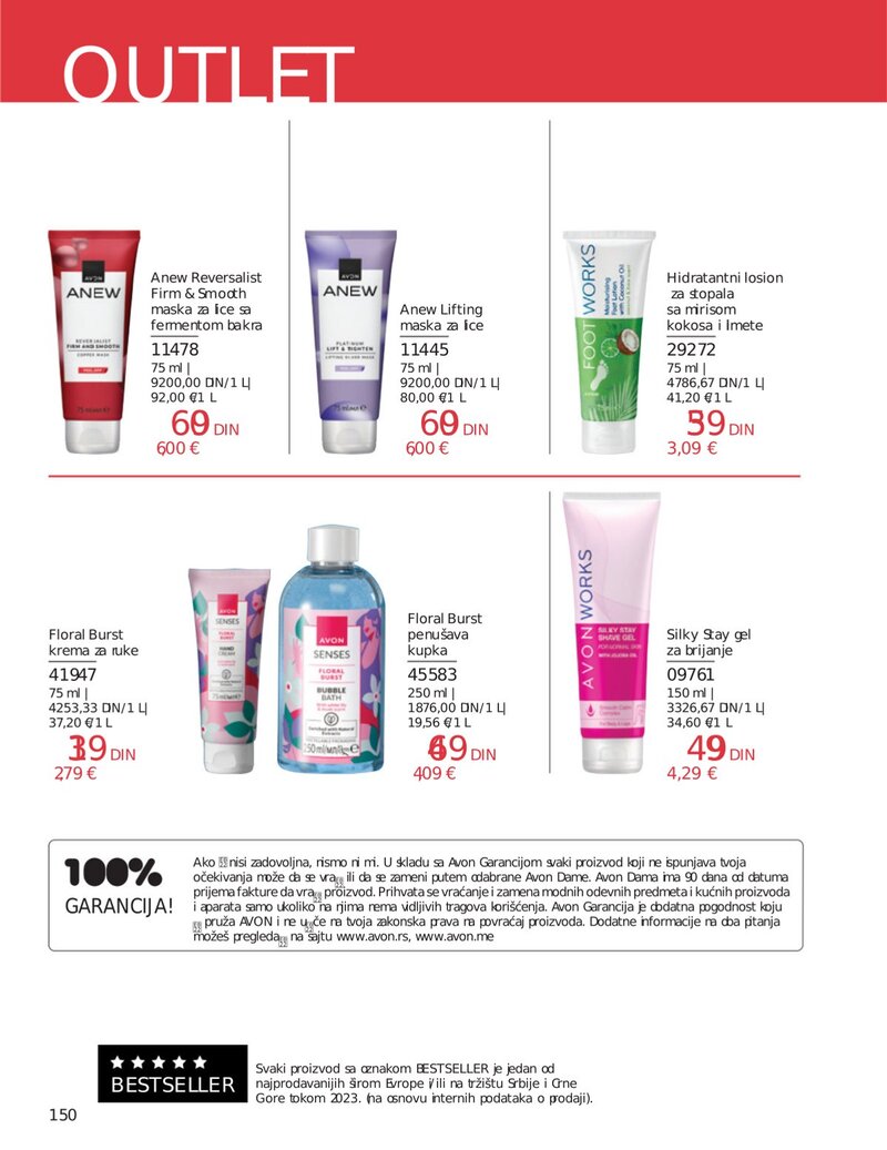 Avon katalog akcija