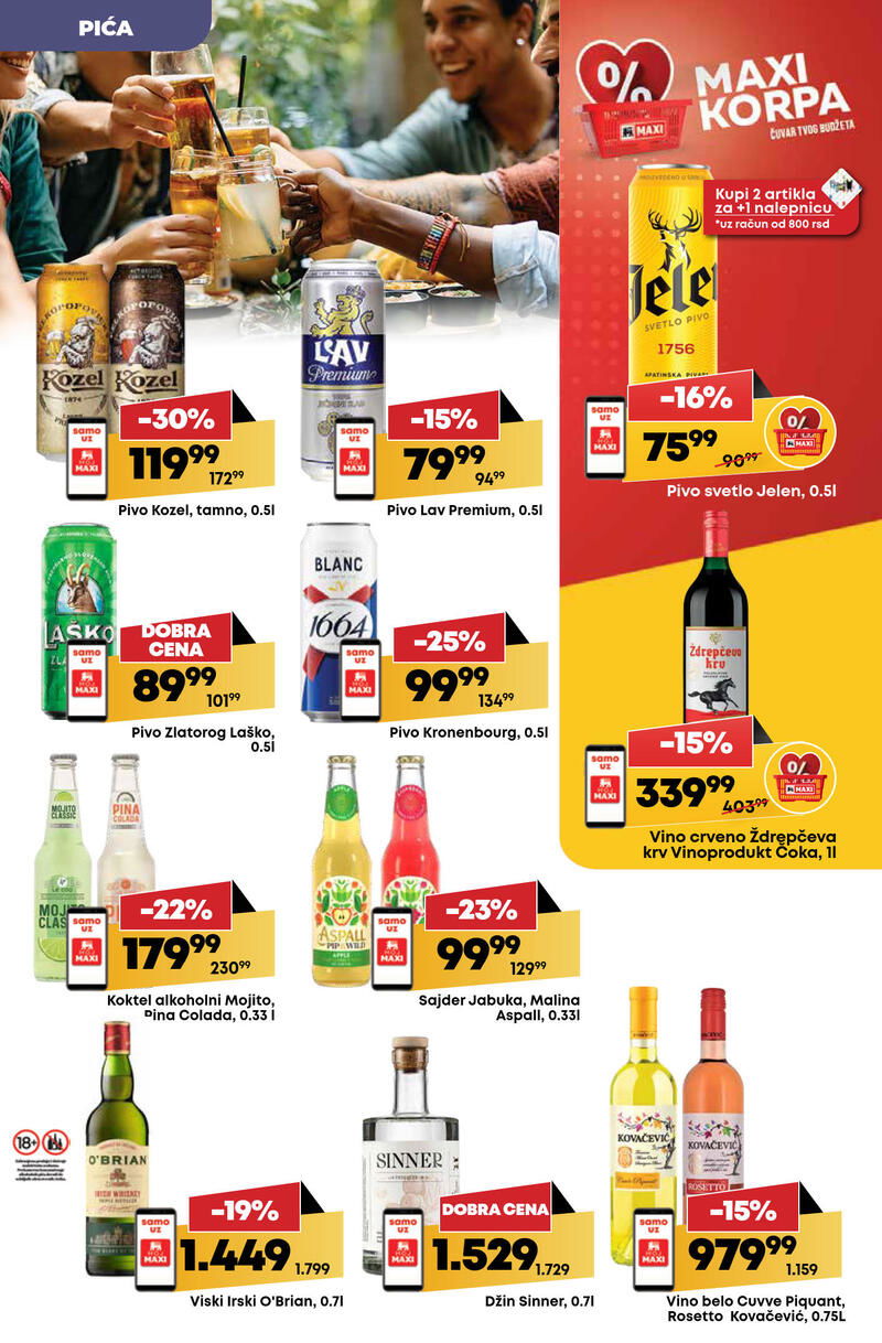 Mega Maxi nedeljna akcija