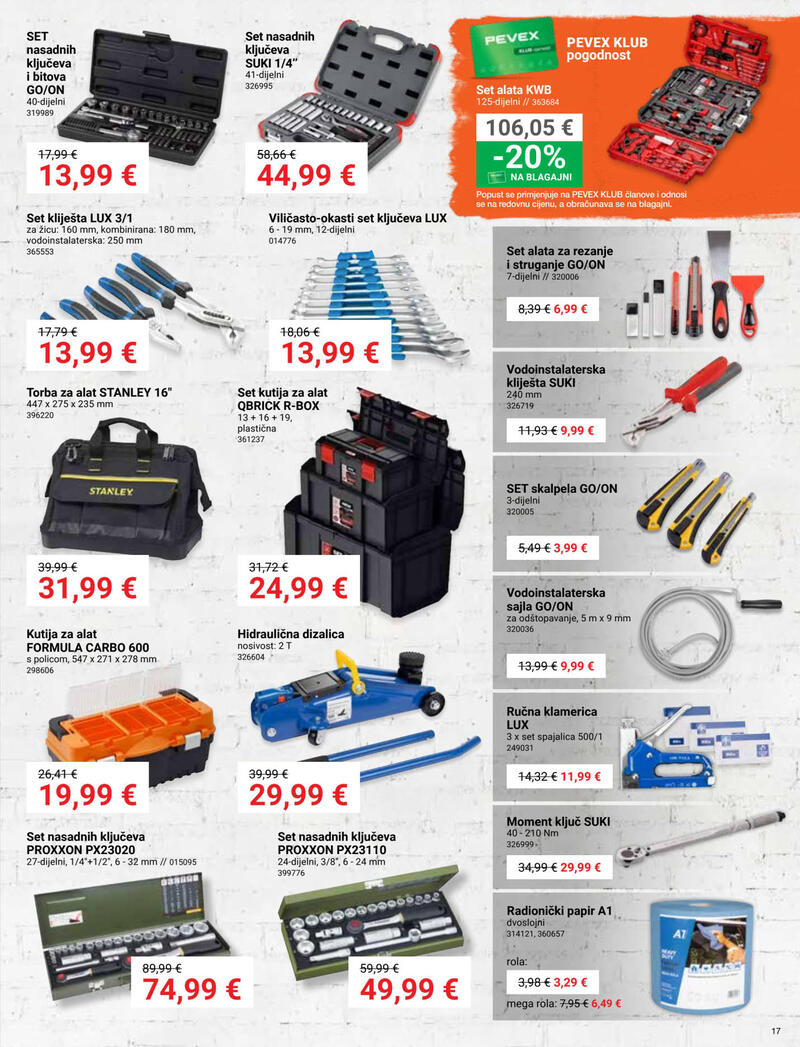 Pevex katalog - Mjesečna akcija