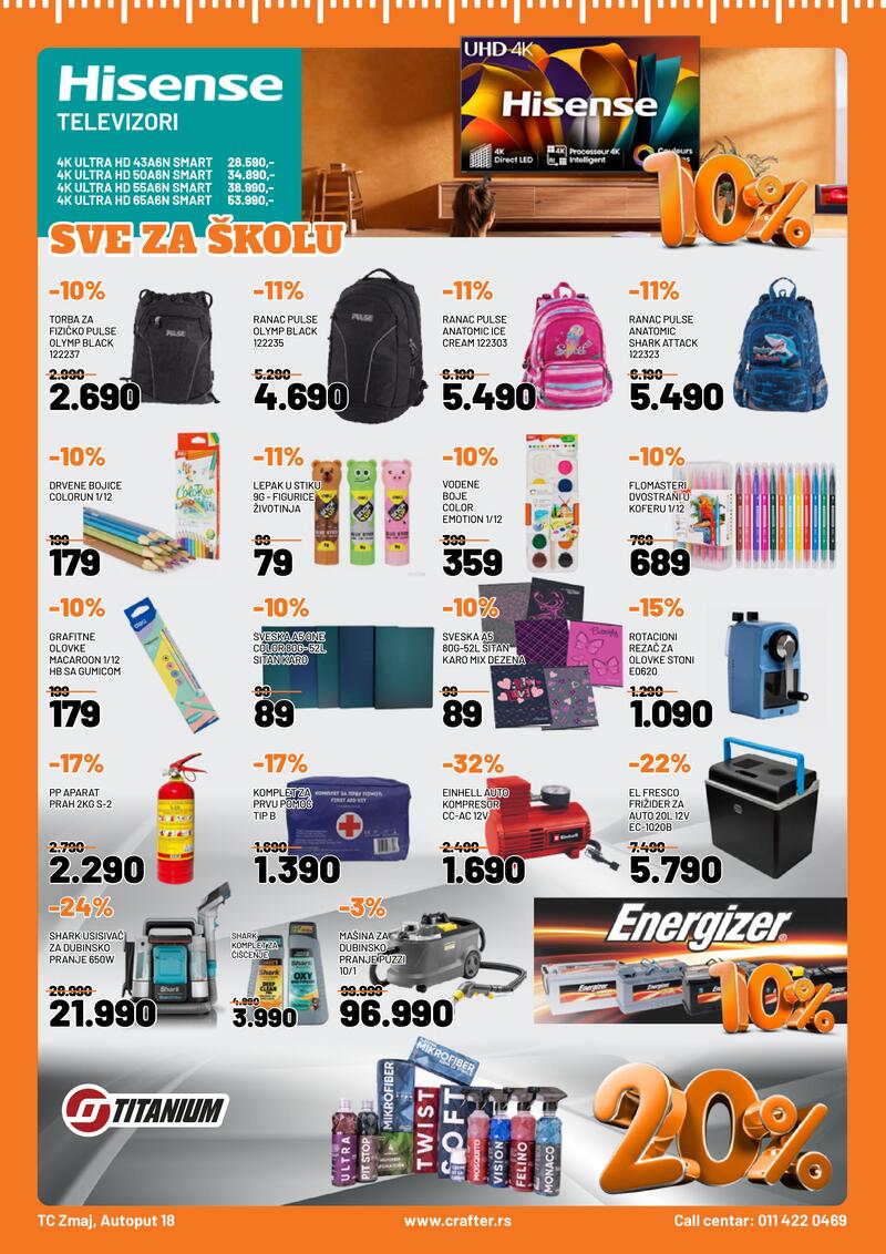Crafter akcijski katalog