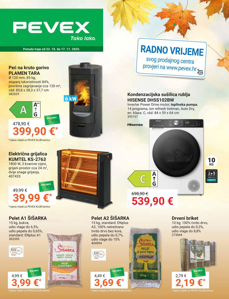 Pevex kataloška akcija