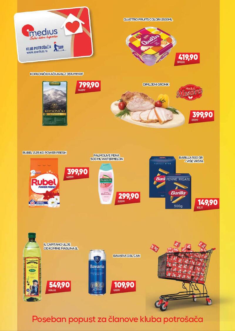 Medius katalog akcija