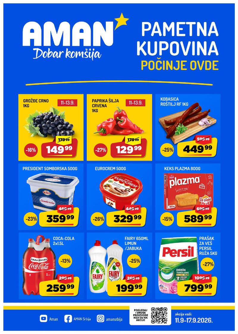 Aman katalog akcija Nedeljna akcija