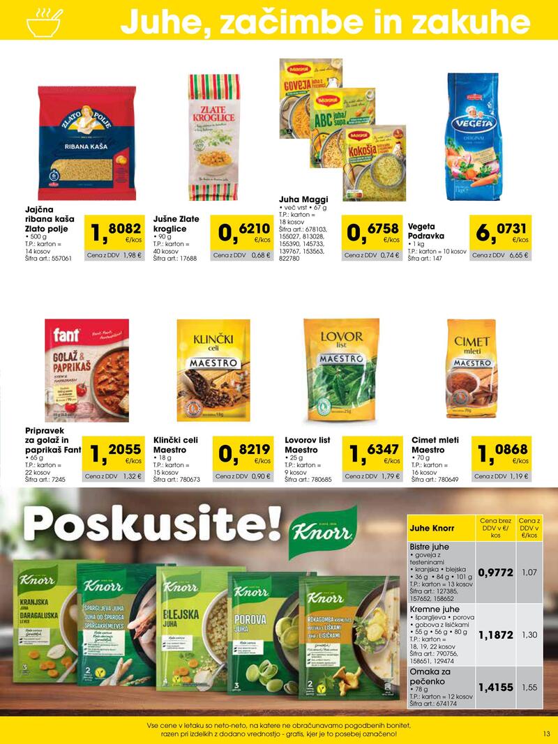 Tuš Cash & Carry trgovec