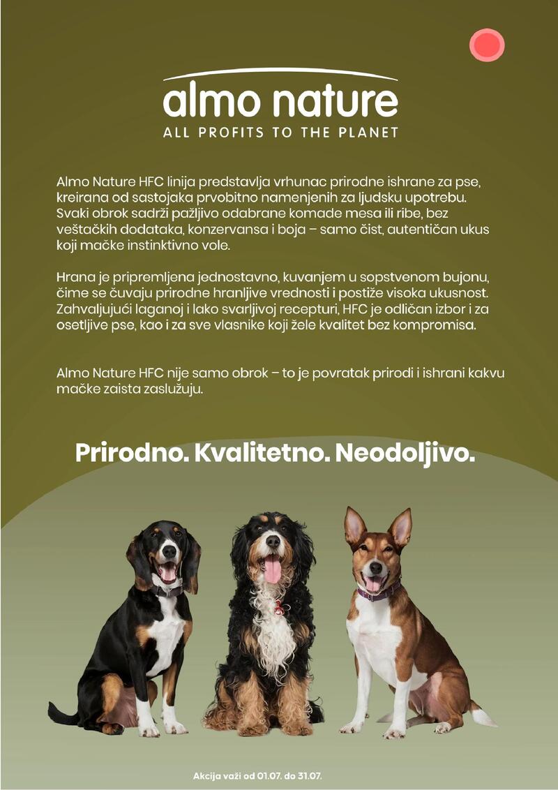 Pet centar akcijski katalog