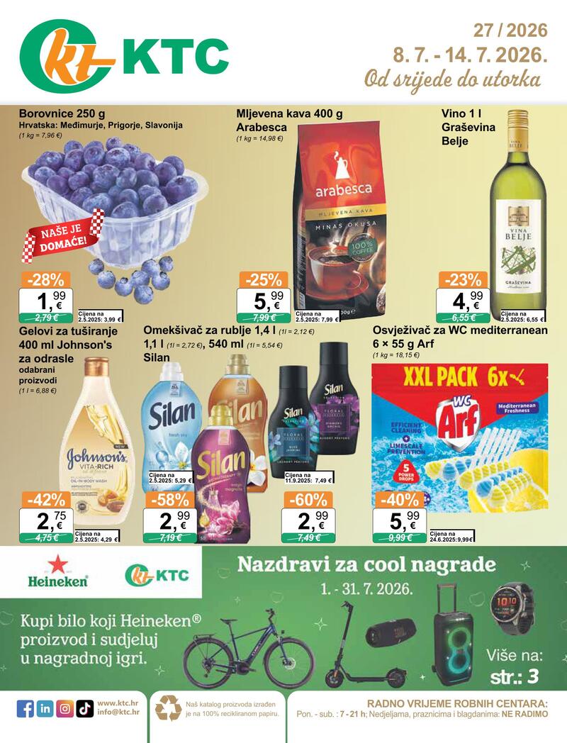 KTC katalog akcija Katalog široke potrošnje