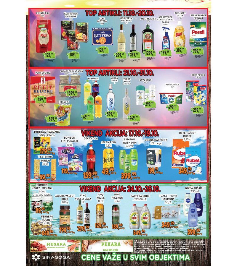 Sinagoga katalog akcija