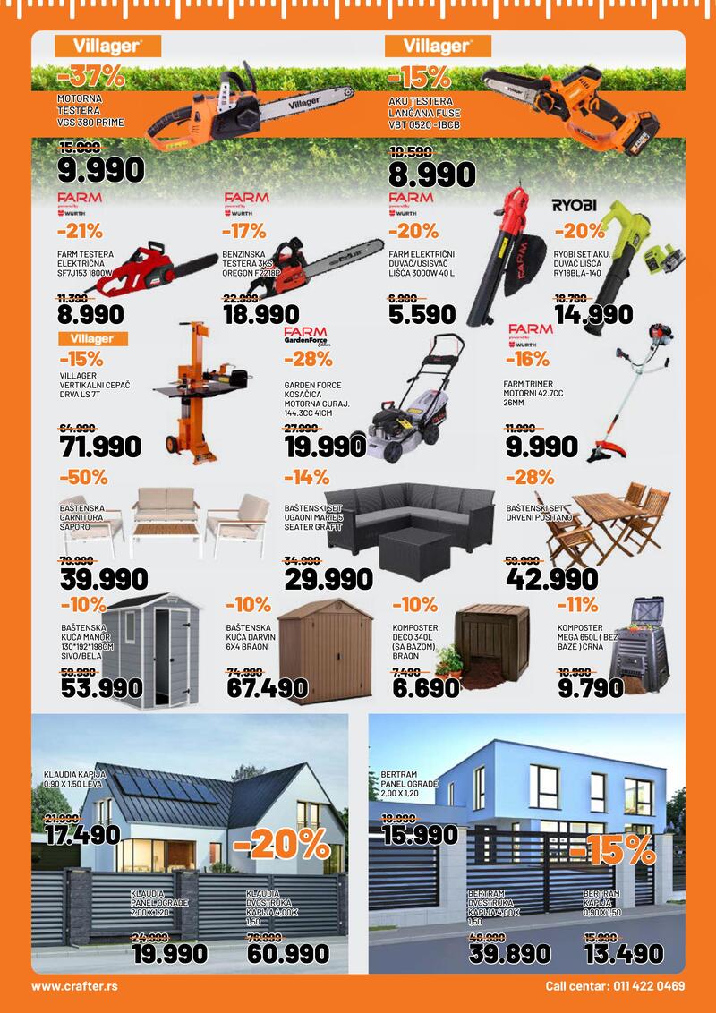 Crafter akcijski katalog