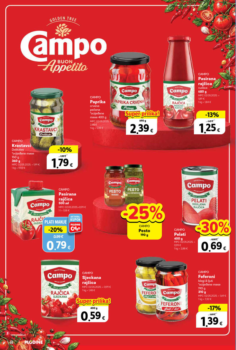Plodine katalog - Tjedna akcija