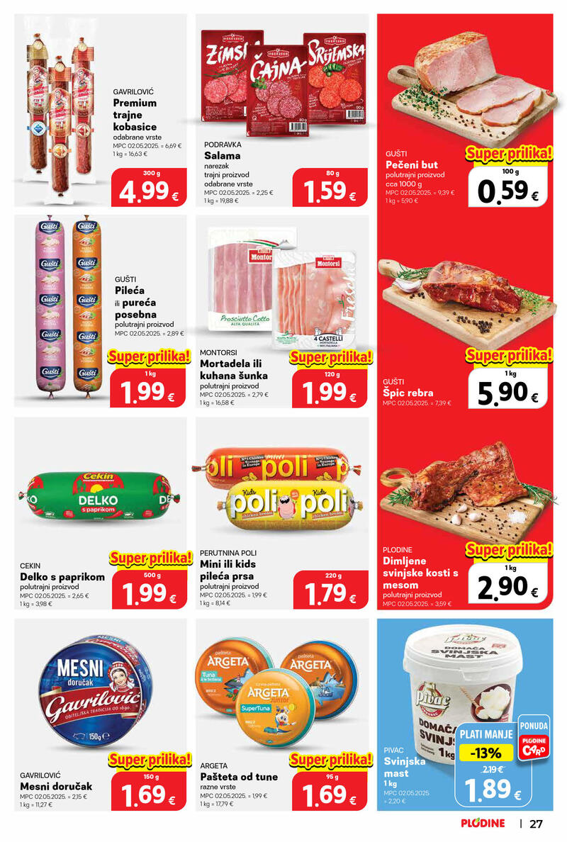 Plodine katalog - Tjedna akcija