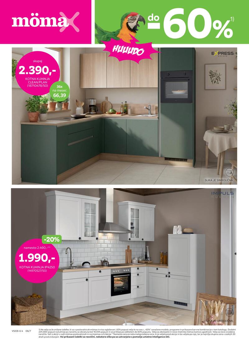 Mömax kuhinje katalog