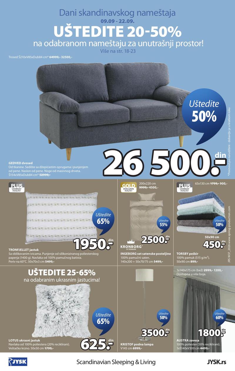 JYSK katalog akcija