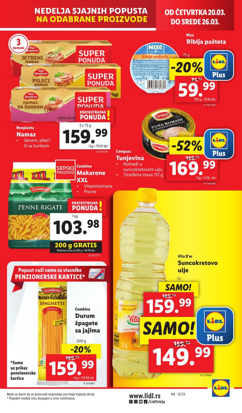 Lidl katalog akcija