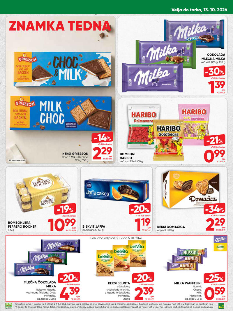 Tuš katalog - Dvotedenska akcija