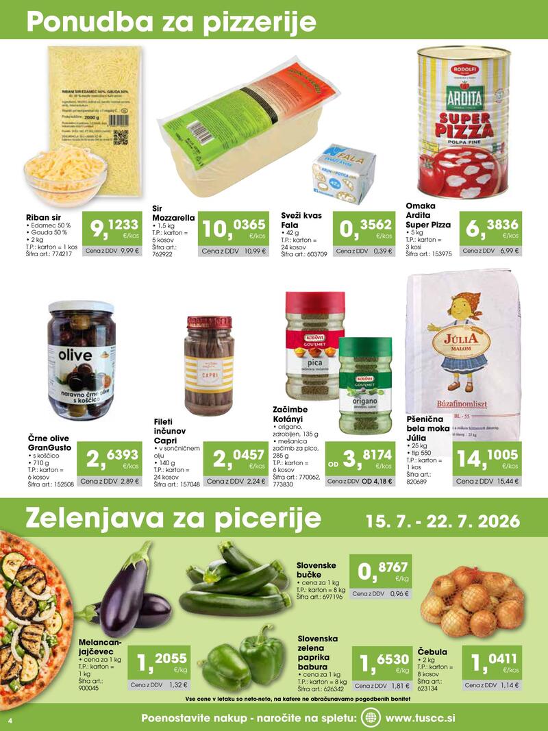 Tuš Cash & Carry gostinec