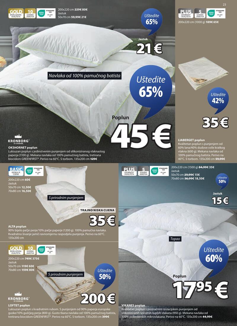 JYSK katalog namještaj